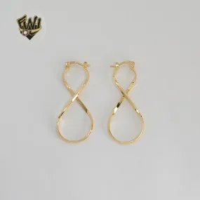 (1-2718-1) Gold Laminate - Infinity Hoops - BGF