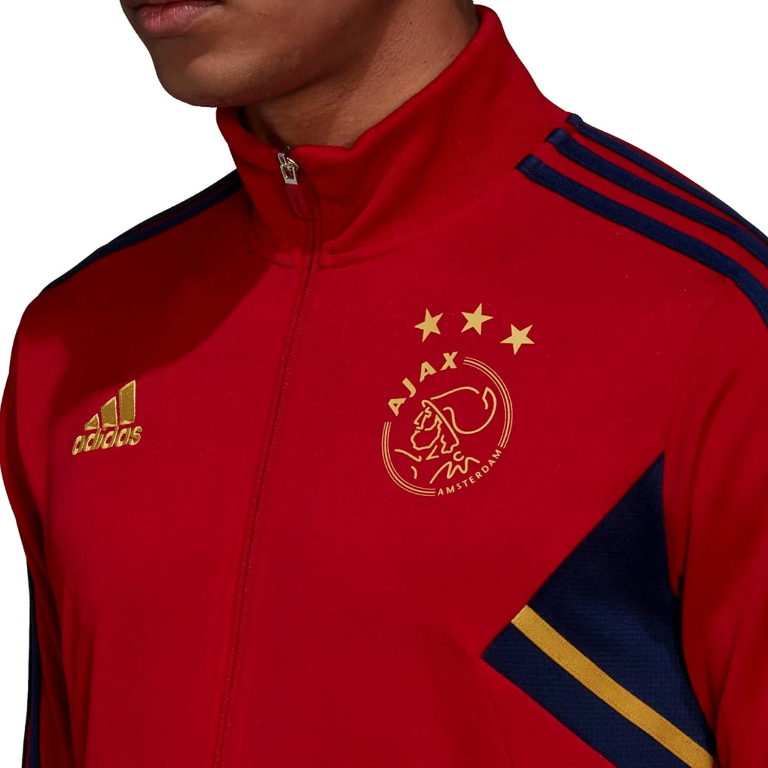 Ajax Amsterdam training presentation Soccer tracksuit 2022/23 - Adidas