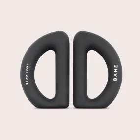 BAHE Halo Weight 1KG PAIR (15x9cm) - Anthracite