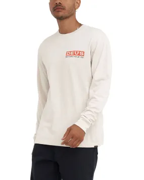 Bigdee Long Sleeve Tee - Dirty White