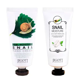 Crema de manos y pies Jigott  Real Moisture Hand & Foot Cream Set