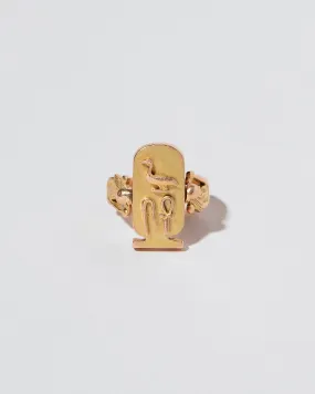 Egyptomania Flip Ring