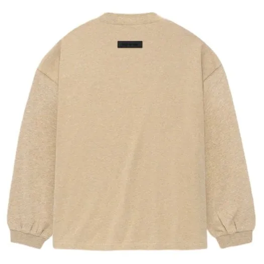 Kids Fear Of God Essentials LS Tee (Gold Heather) 785BT231023K