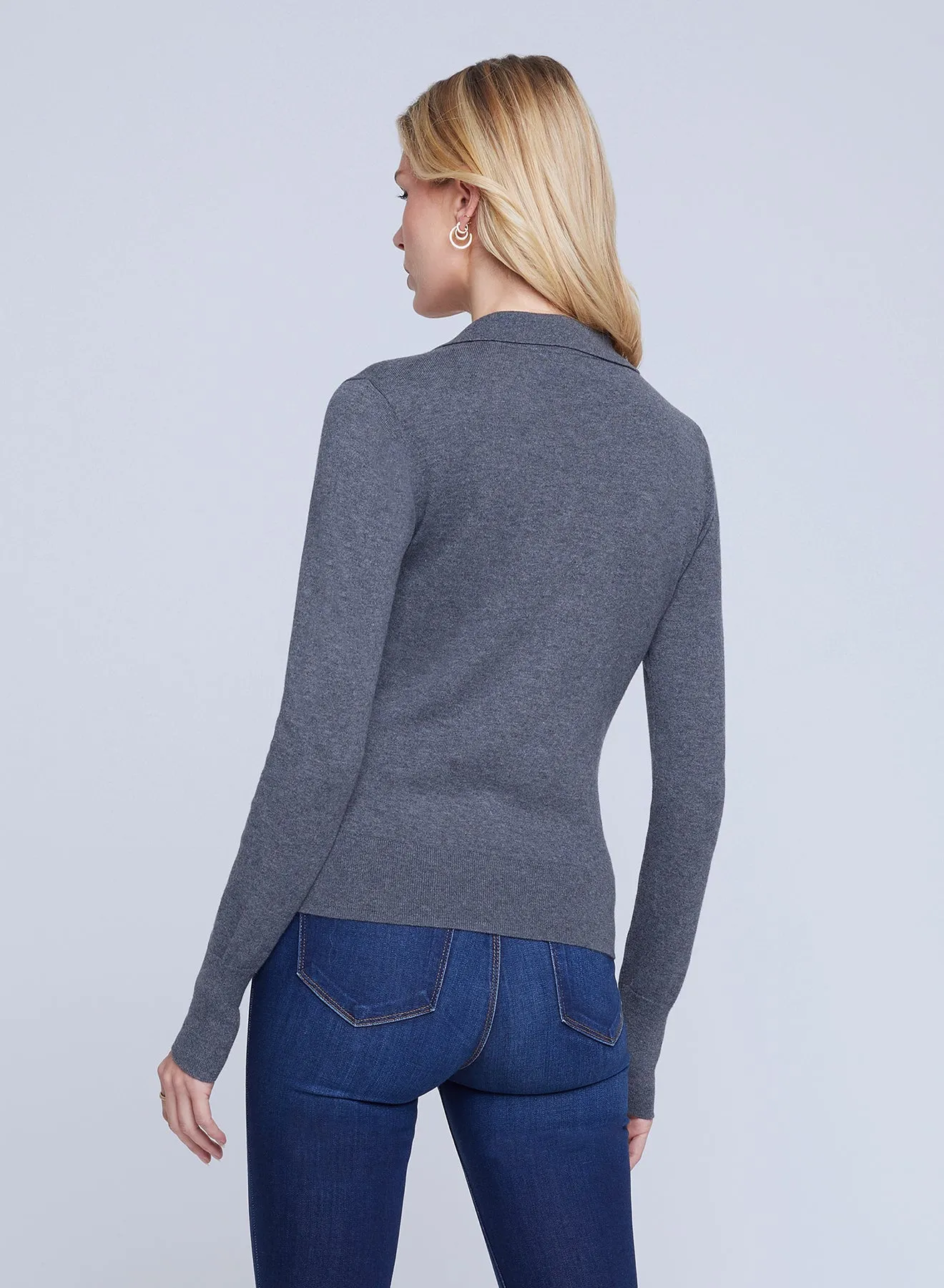 L’agence - Sterling Sweater - Grey/Gunmetal