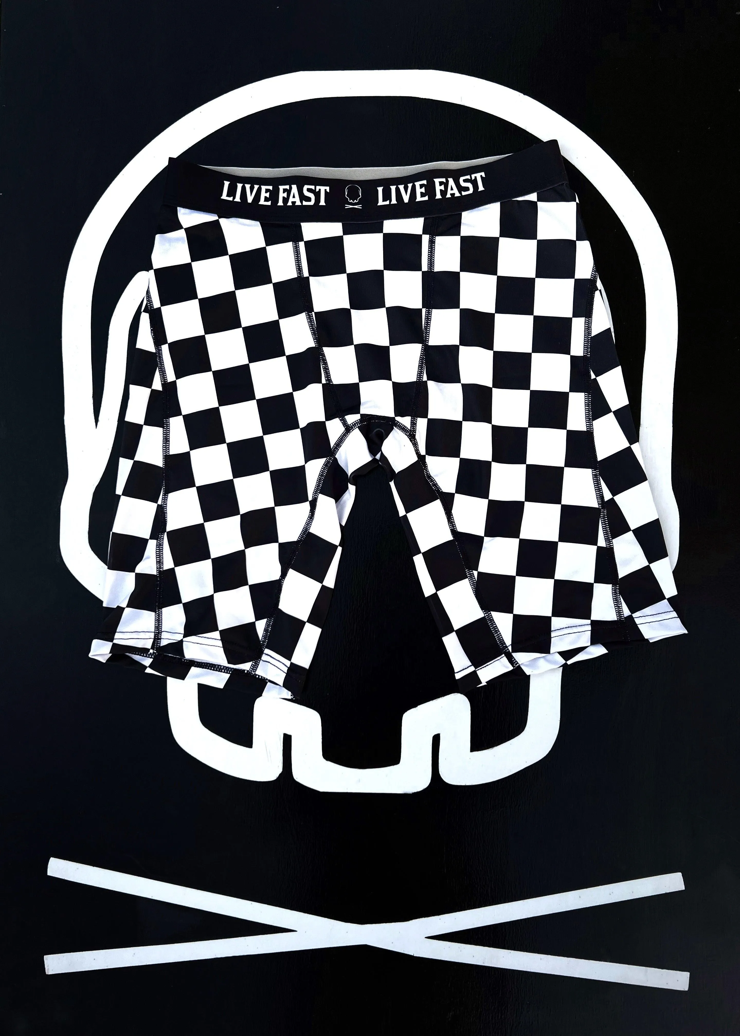 LIVE FAST BOXER BRIEF SET