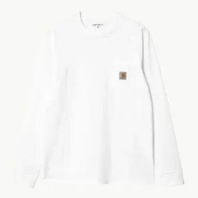 LS Pocket T-Shirt - White