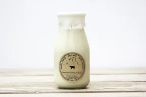 Milk Reclamation Barn Milk Bottle Soy Candles - Peppermint Twist