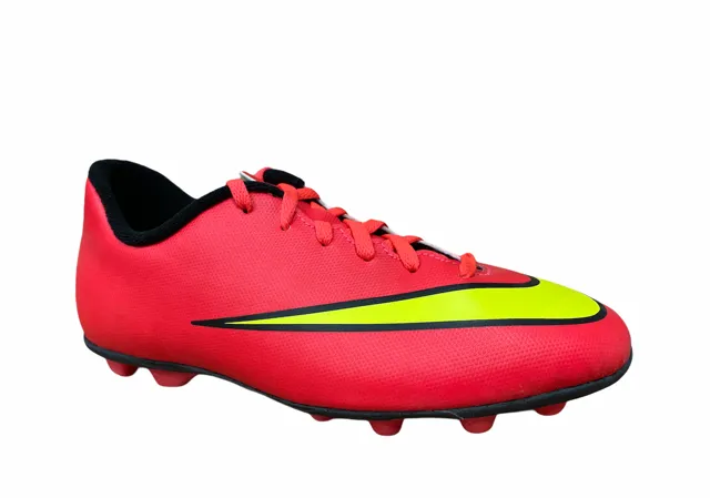 Nike boys' football boot Mercurial Vortex II FG-R 651642 690 strawberry