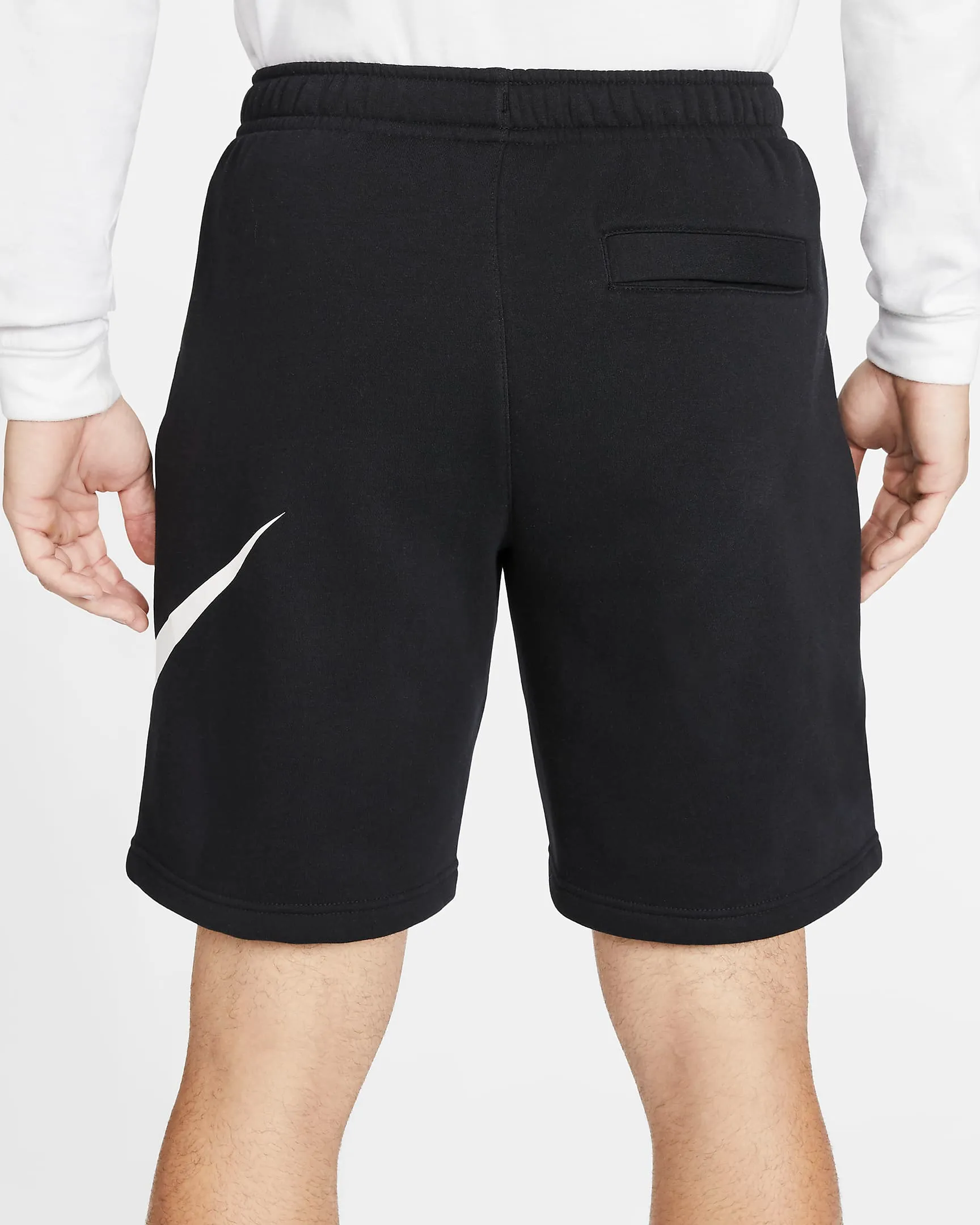 Nike Men's Sportswear Club Shorts - Black / White