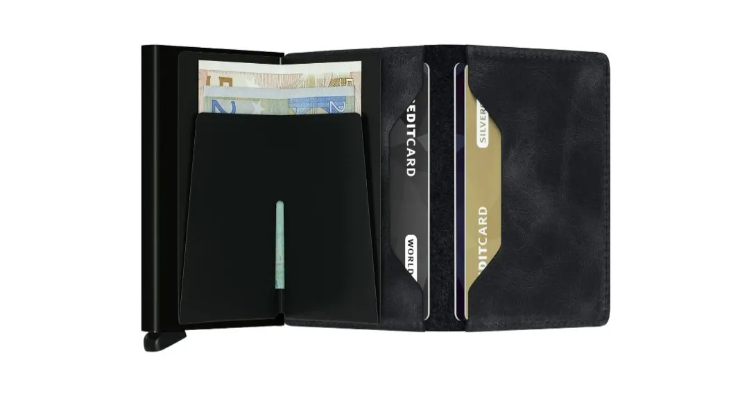 Secrid Slim Wallet - VIntage Black