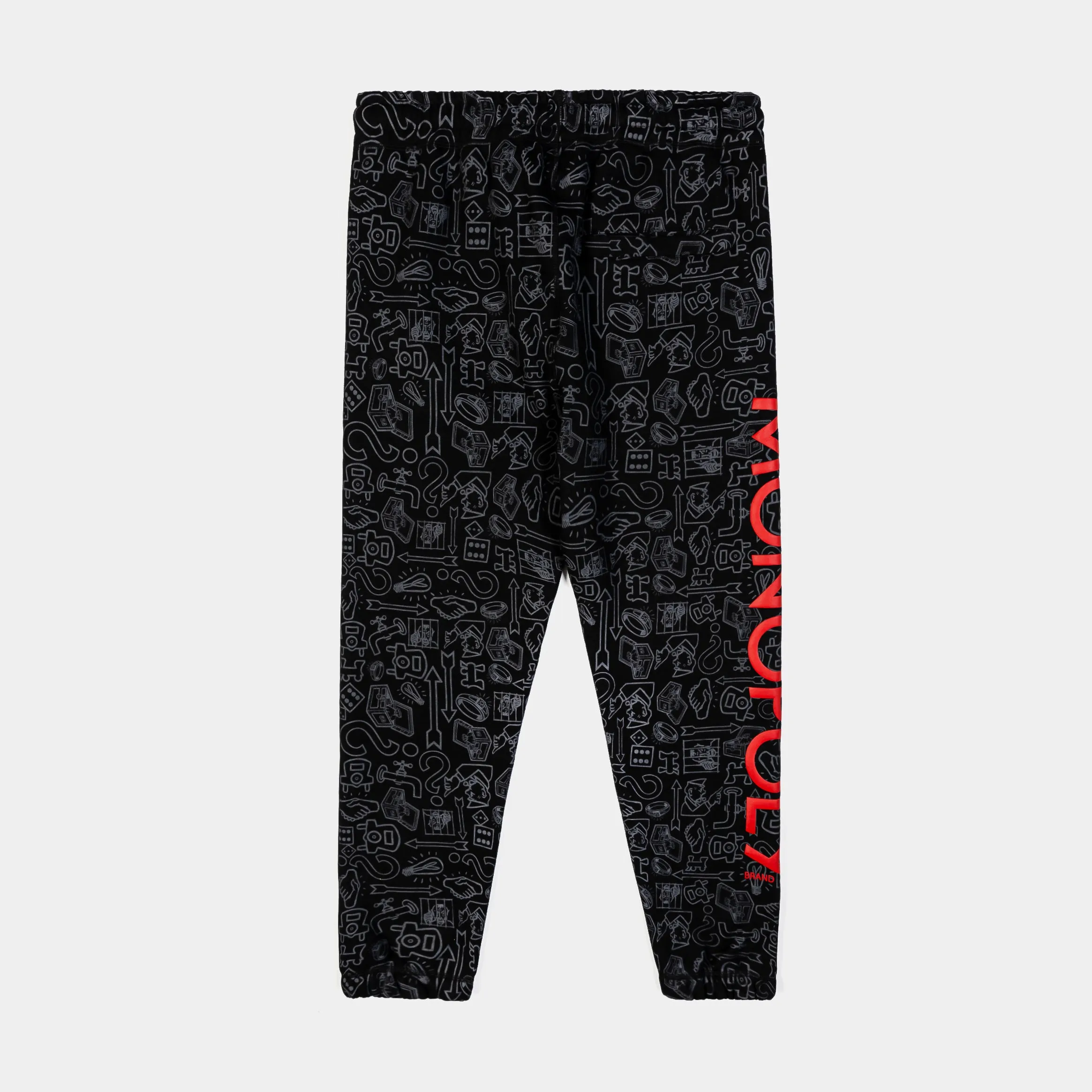 SP x Monopoly Logo Joggers Mens Pants (Black/Red)