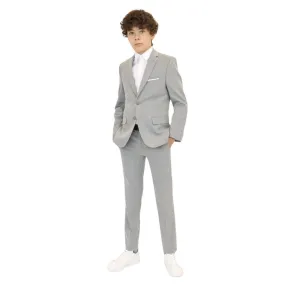 Tallia Boys Skinny Light Grey Suit CZ0050