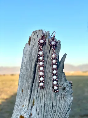 The Copper & Bone Southwest Drop Earrings