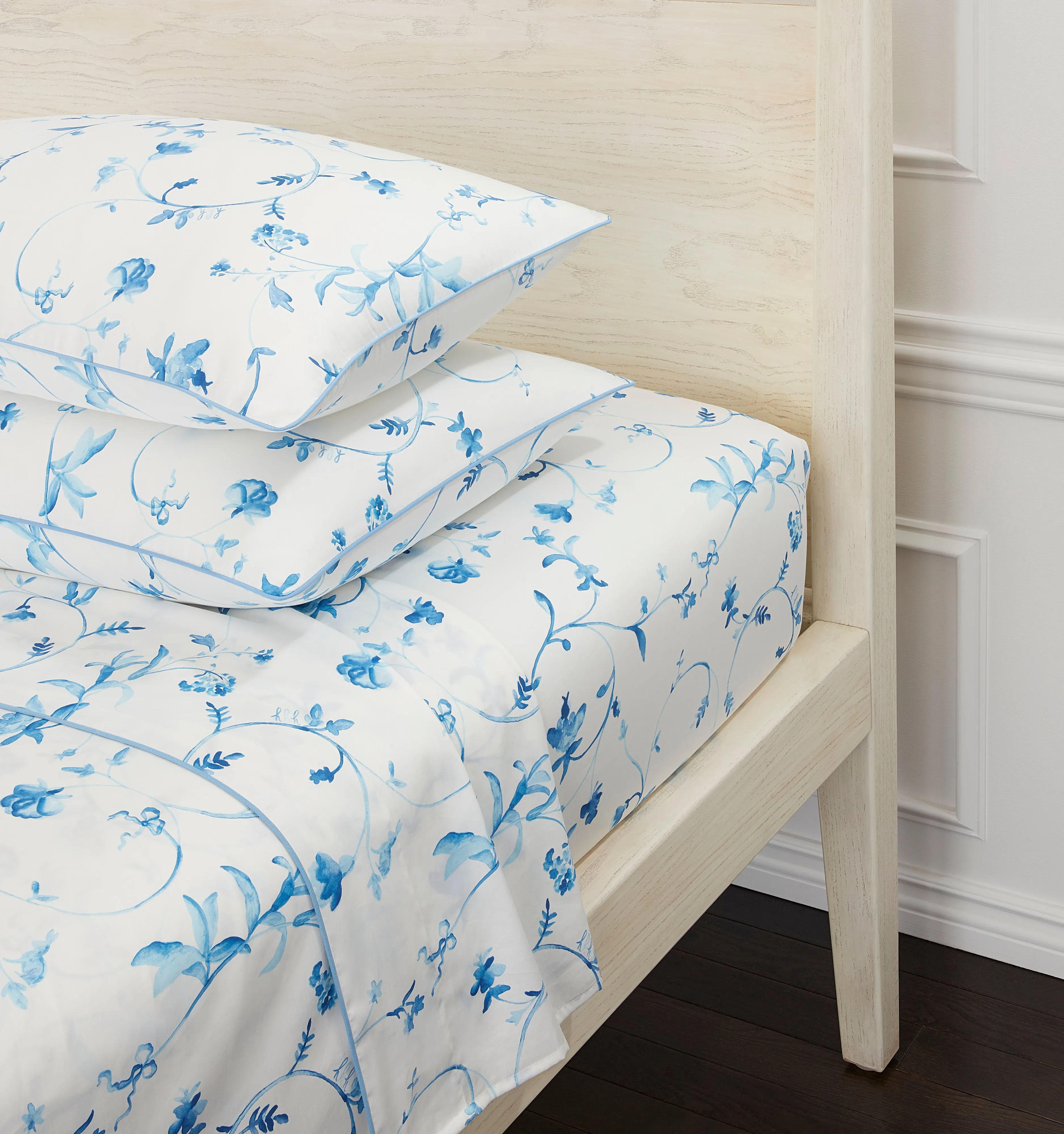 The Sheet Set - Blue Botanical