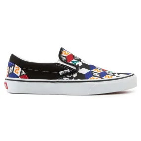 Vans - Unisex Classic Slip-On Checker Cube Shoes (33TB42X)