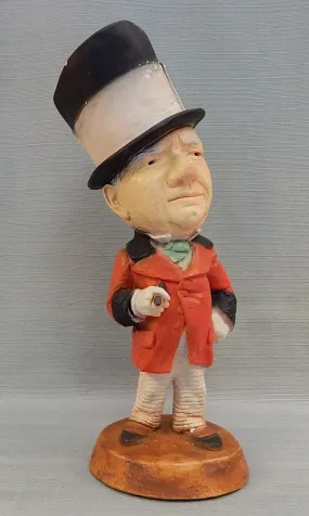 Vintage W.C. Fields Chalkware Figure