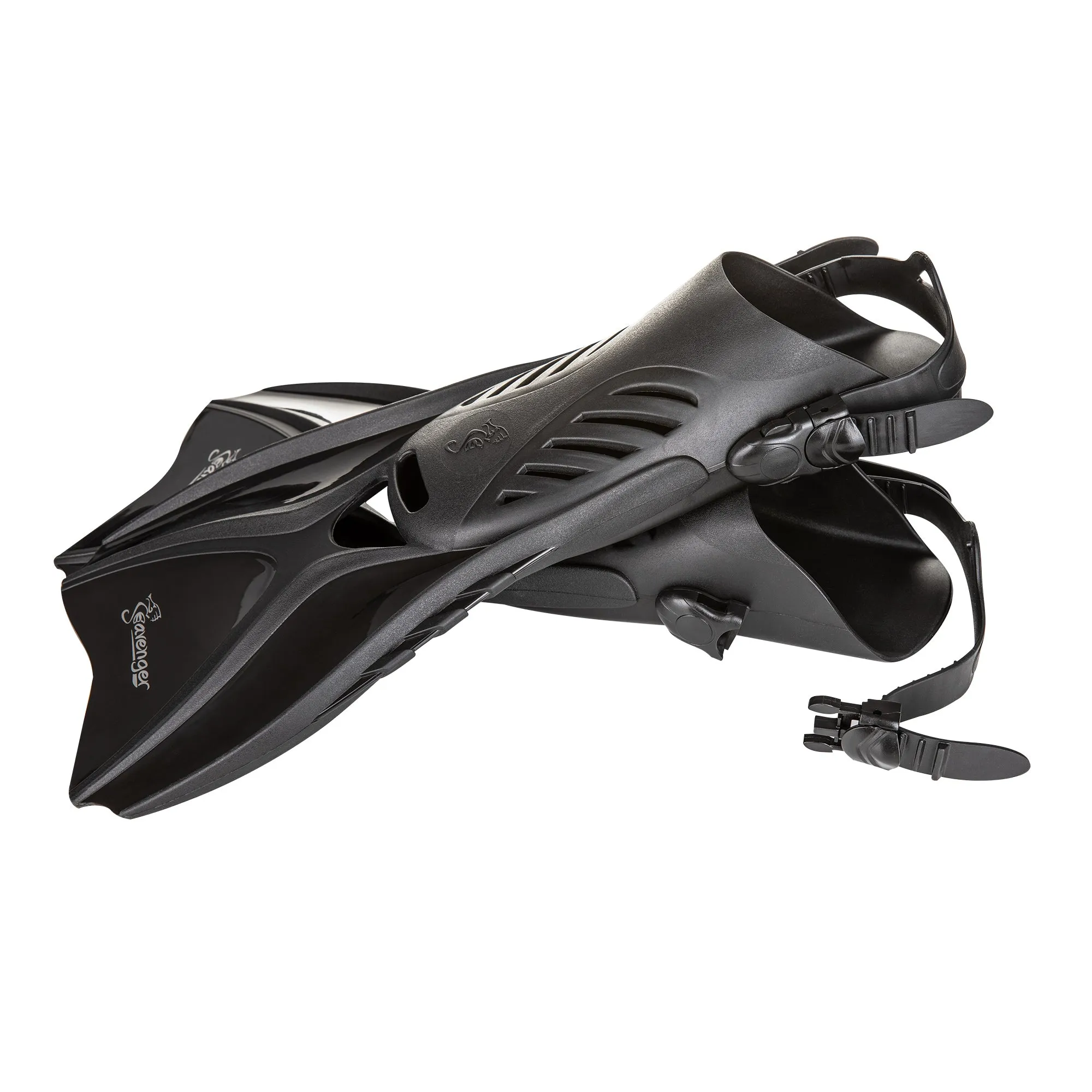 Voyager Snorkeling Fins - Black