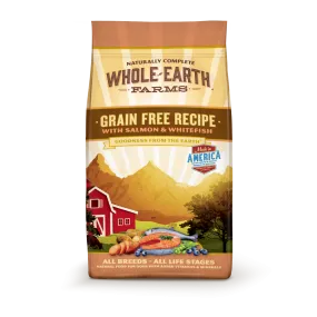 Whole Earth Farms Grain Free Recipe Salmon and Whitefish Dry Dog Food