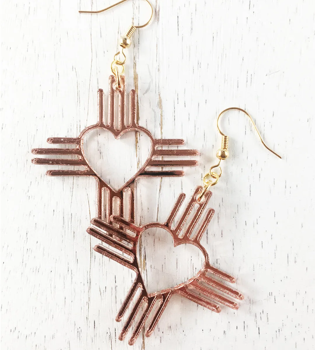 Zia Heart Earrings 1.5