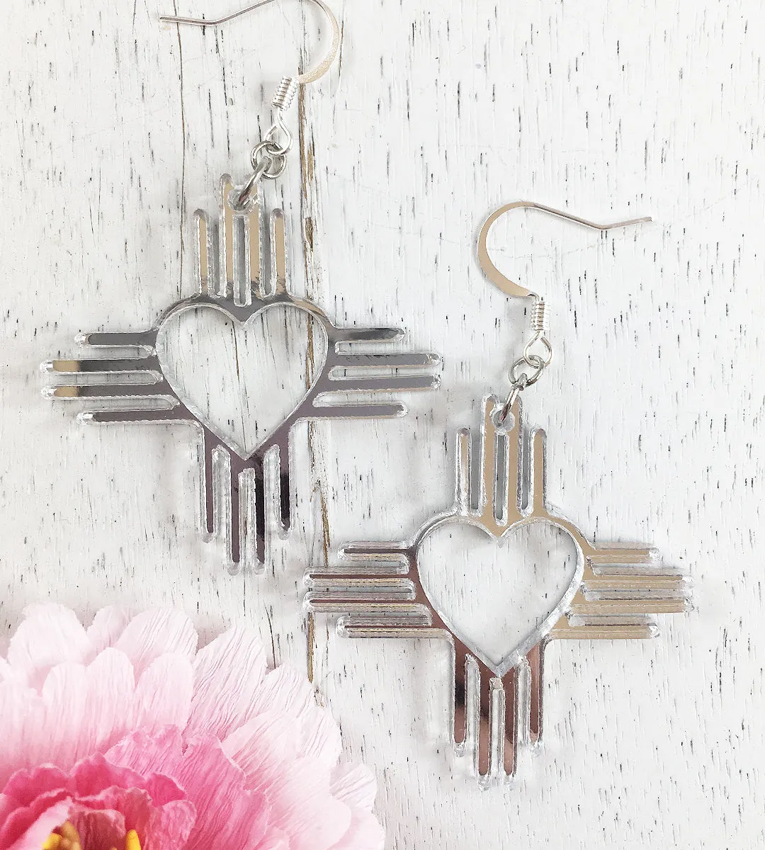 Zia Heart Earrings 1.5